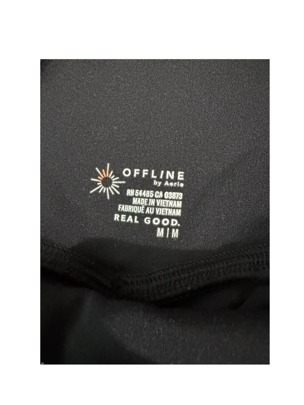 OFFLINE By Aerie | Real Me Flirty Short in True Black, Size Medium - Picture 7 of 10